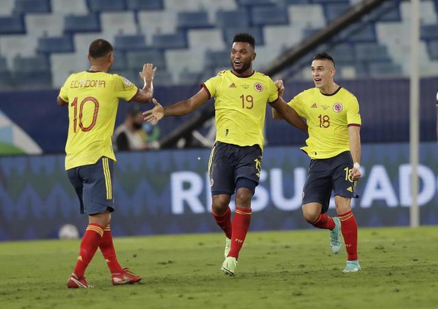 哥伦比亚1-0厄瓜多尔