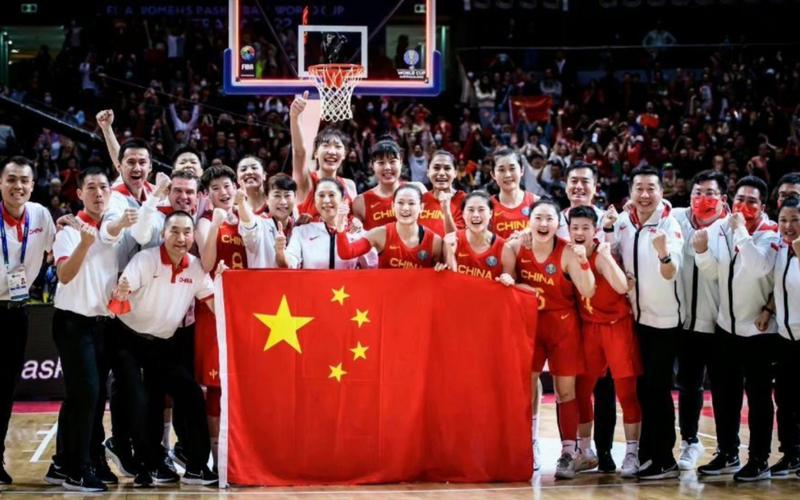 2023中国女篮颁奖仪式
